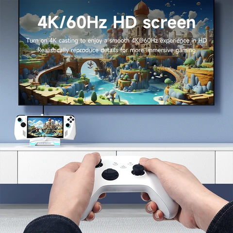 Hagibis Док-станция 6 в 1 для ROG Ally/Steam Deck/Switch