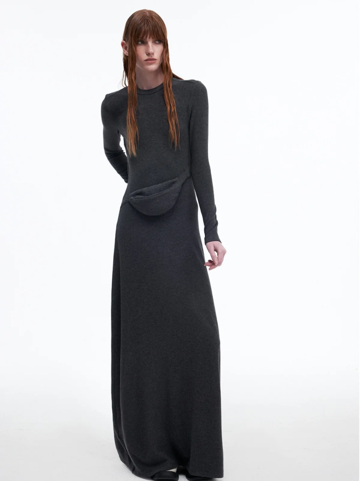 [В наличии] Donotdisturb оригинальный дизайн поясная сумка с открытой спиной длинное