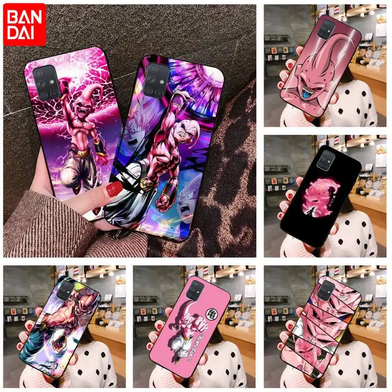 

Dragon Ball Majin Buu Phone Case For Samsung Galaxy A52 A21S A02S A12 A31 A81 A10 A30 A32 A50 A80 A71 A51 5G