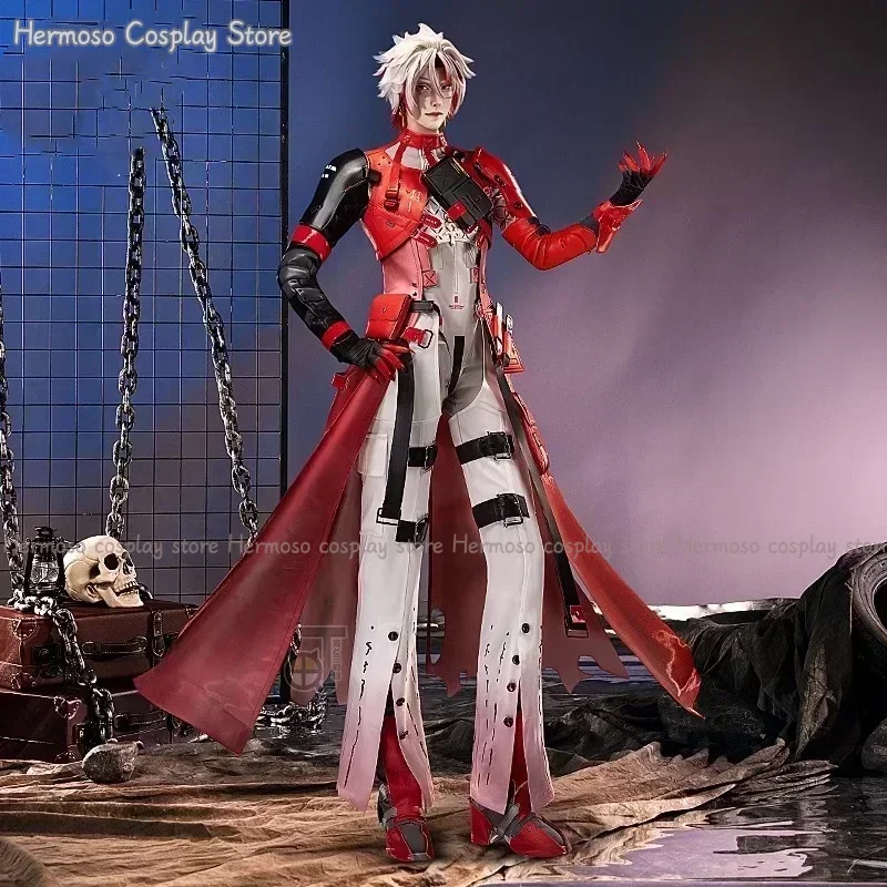 Костюм для косплея со шрамом волн Wuthering костюм униформа член фрактальной звезды