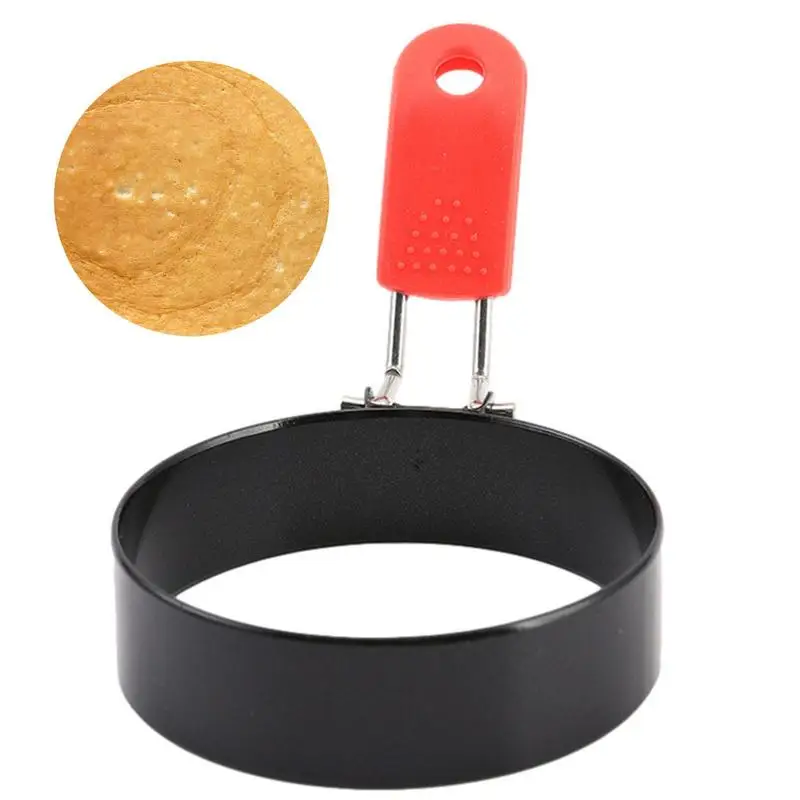 

4 Shapes Can Choose Omelette Mould Device Egg Pancake Ring Egg Mold Kitchen Gadgets Iron-made Form For Frying Eggs Tools