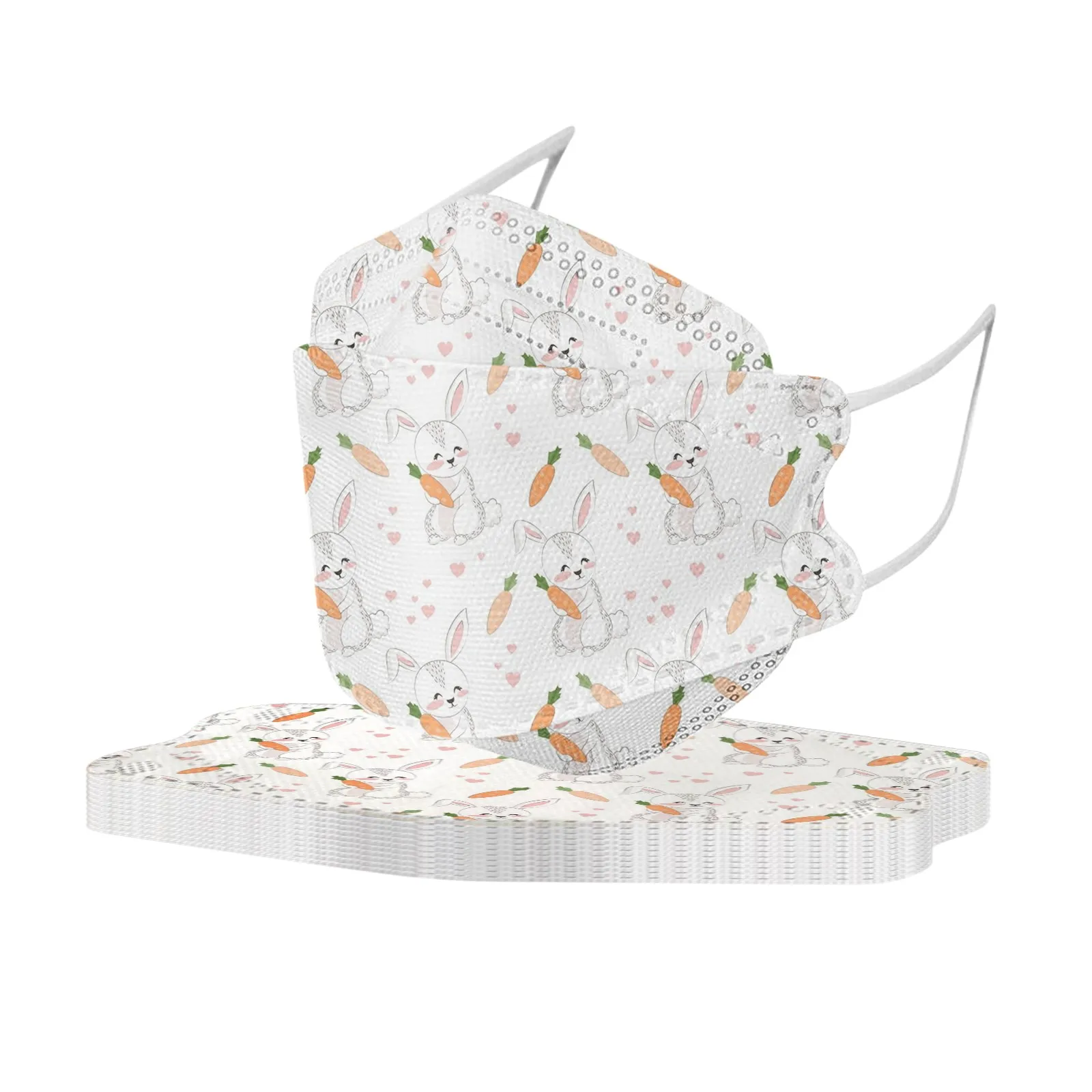 Маска для лица взрослых с пасхальным принтом уличная Предотвращающая