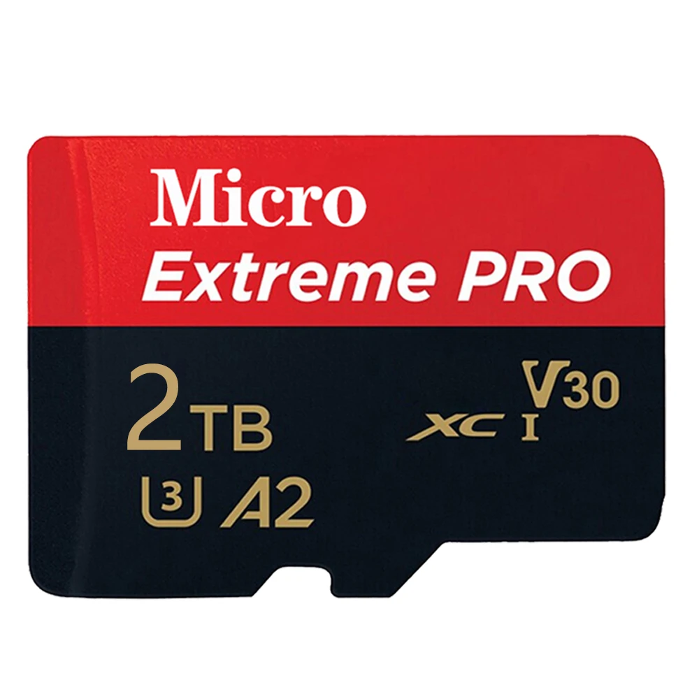 

Новинка 2023, карта памяти Micro SD 2 ТБ, высокоскоростная карта памяти Micro SD/TF, карта памяти Micro SD на 1 ТБ для телефона/компьютера/камеры, бесплатная ...