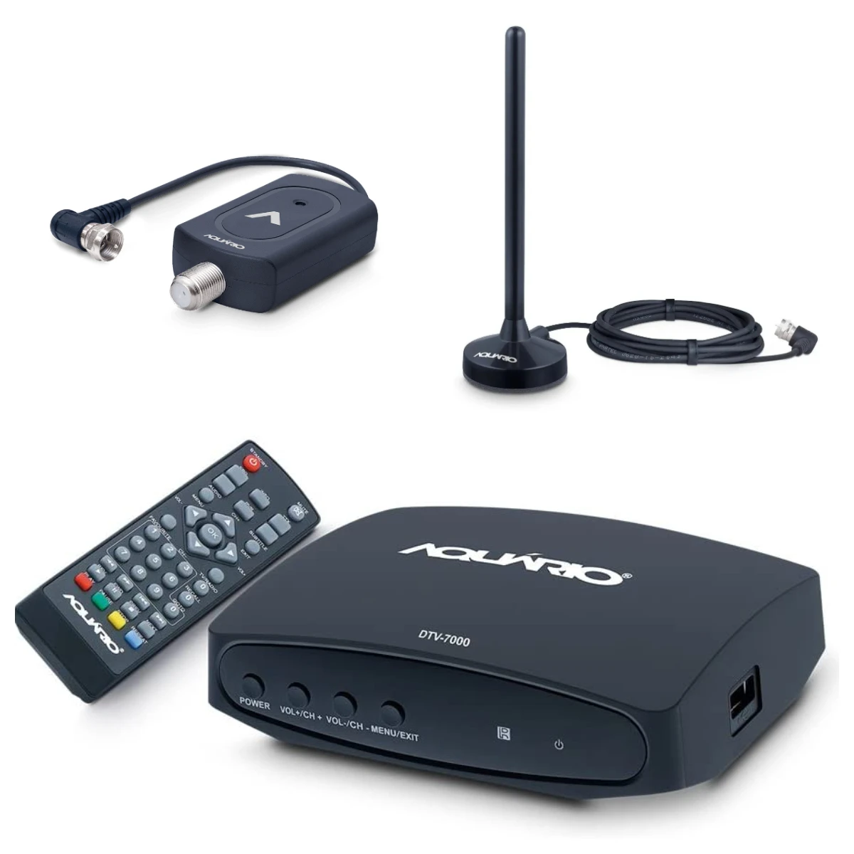 

Dtv7000S Antenna Dtv100P + Amplifier Digital Converter Kit