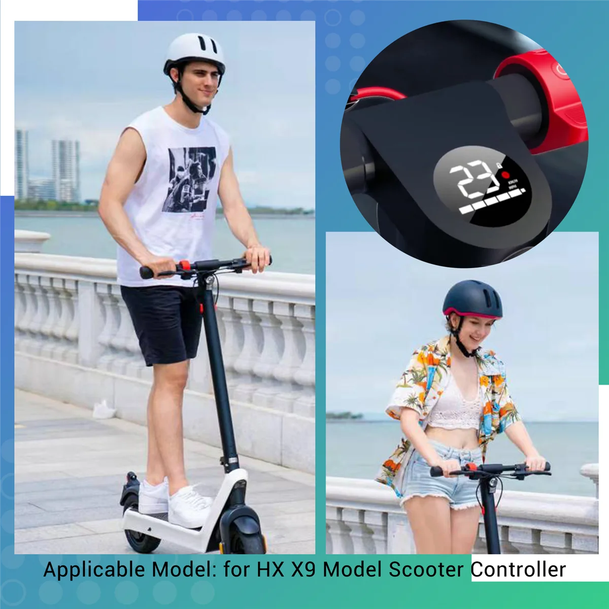 Панель приборной панели для электрического скутера HX X9