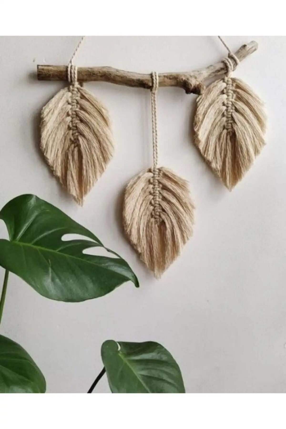 

Macrame Wall Hanging Shelf Handmade Macrame Feather Wall Decor 1 Home Decor