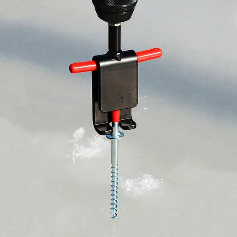 Насадка для подледной рыбалки палатка насадка ледяной дрели быстрая и легкая