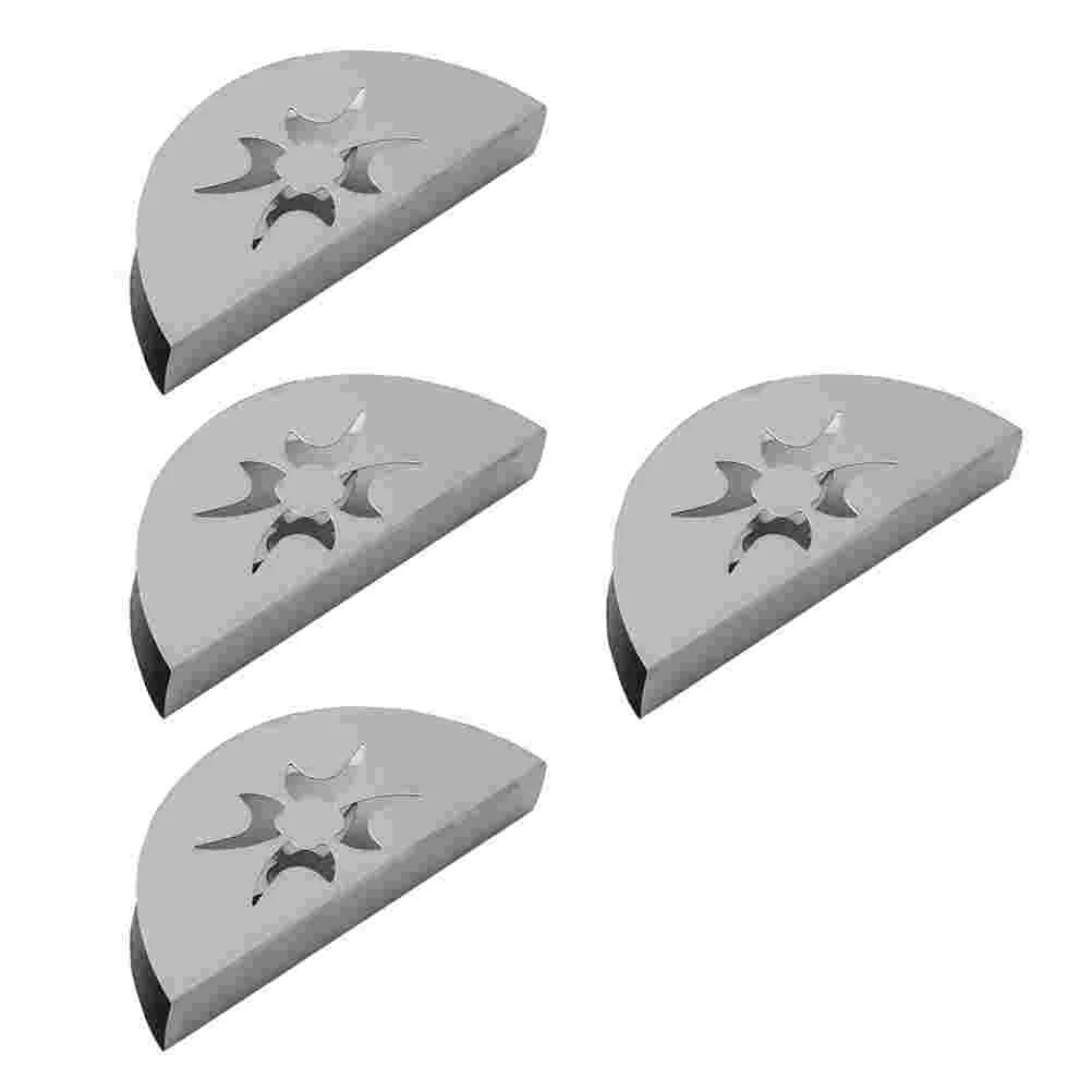 

4pcs Practical Tissue Storage Racks Napkin Stands for Restaurants Hotels