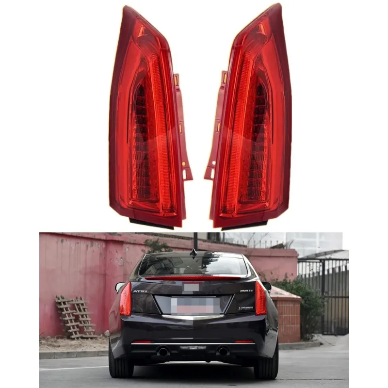 

For to Cadillac ATS rear tail lamp assembly ATS-L rear headlamp brake lamp cover reversing lamp turn lamp auto parts