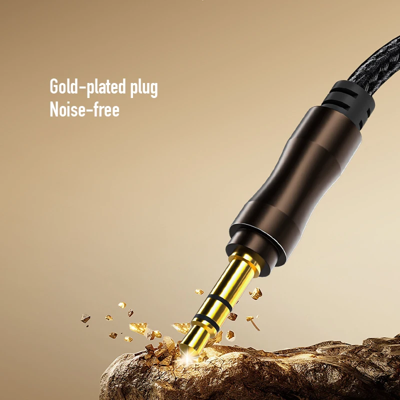 Фото Аудиокабель RCA до 3,5 мм Jack Aux Hi-Fi стерео кабель-разветвитель 3,5 мм к 2RCA для домашнего кинотеатра ТВ ПК усилители DVD провод динамика №5