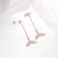 mermaid tassel dangle earring ideas women girl fashion jewelry gift