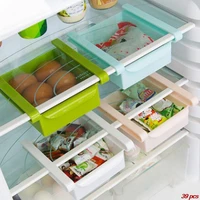creative function refrigerator freezer storage box kitchen freezer fridge space saver storage box organizer holder shelf rack