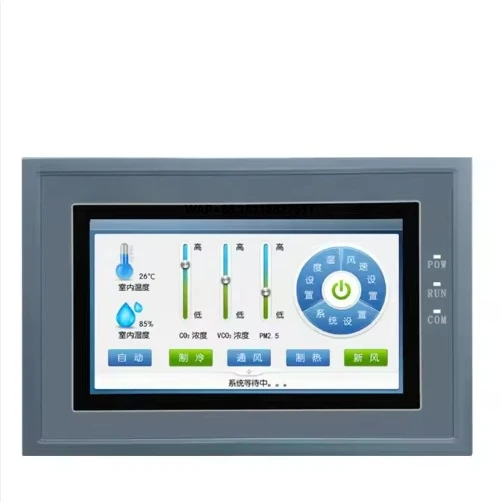 Фото 4,3-дюймовый HMI PLC контроллер «все в одном» GC-043-16M-C GC-043-16M2Al-C GC-043-16M4Al-C №1