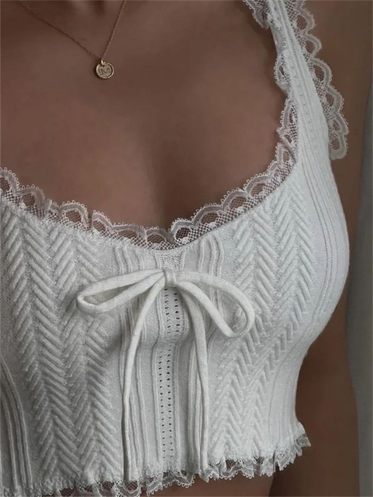 Side with Me 2022 летний сексуальный кружевной укороченный корсет женский топ на