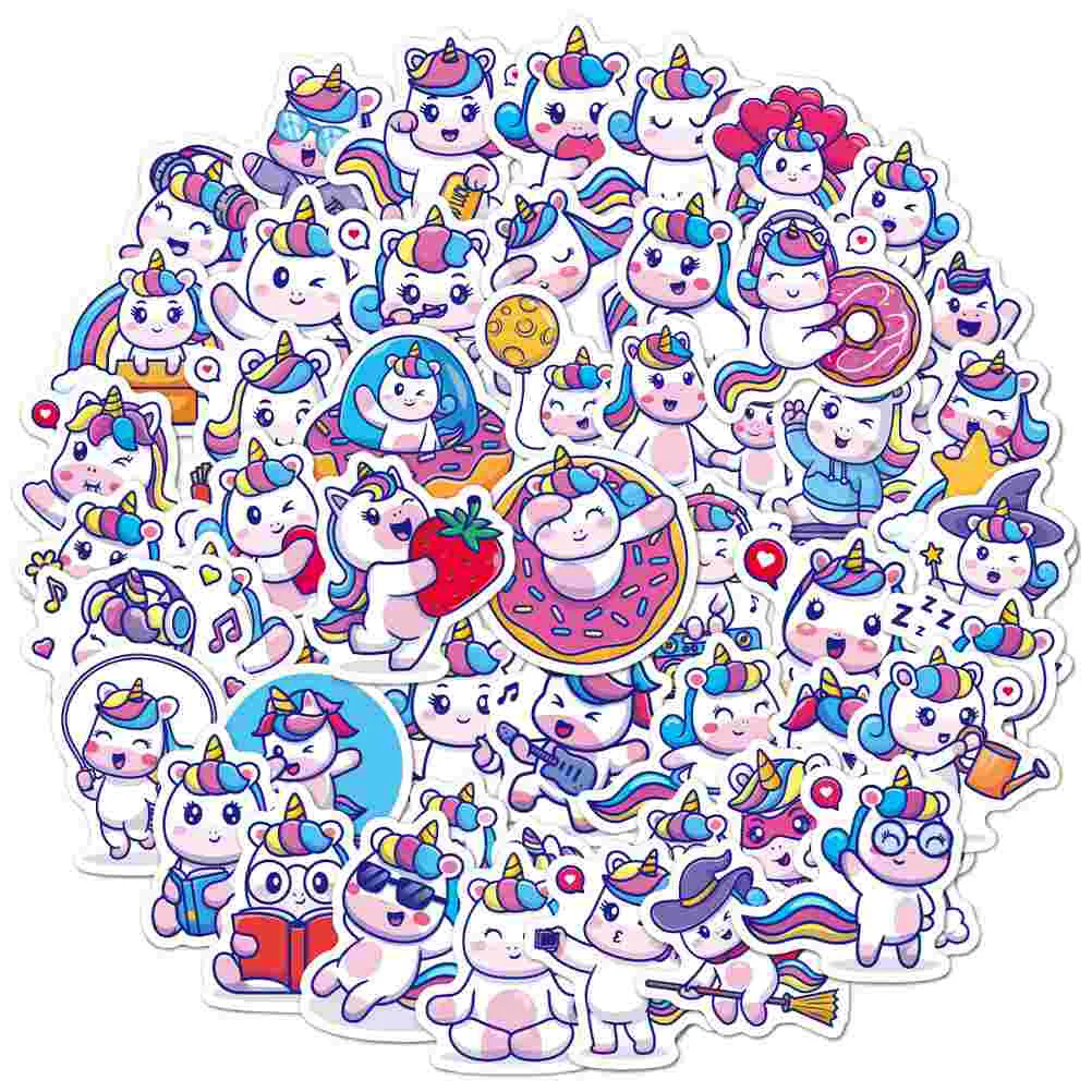 

Stickers Stickerparty Labels Teensbulkbottle Water Suitcase Decals Favor Envelope Scrapbook Adhesive Kids Favors Girls Wall Glow