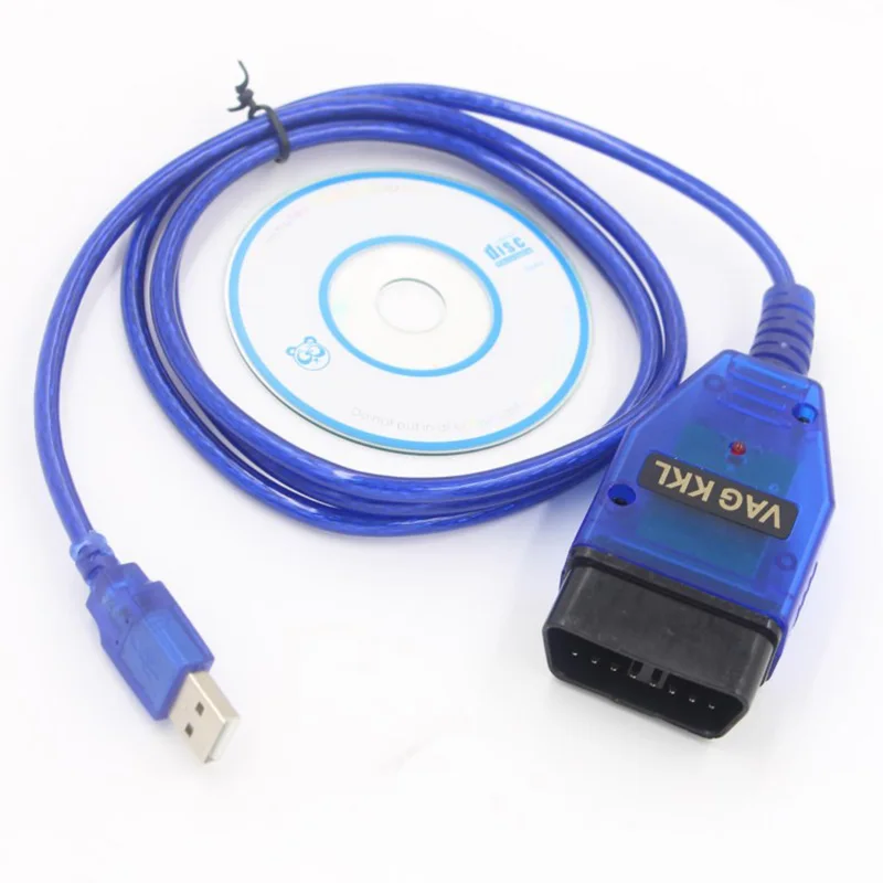 

OBD2 Diagnostic Tool VAG409.1 Vag 409 USB Cable For VW Volkswagen Touareg Passat Jetta Golf VAG-COM_KKL409 OBD2 USB Scanner