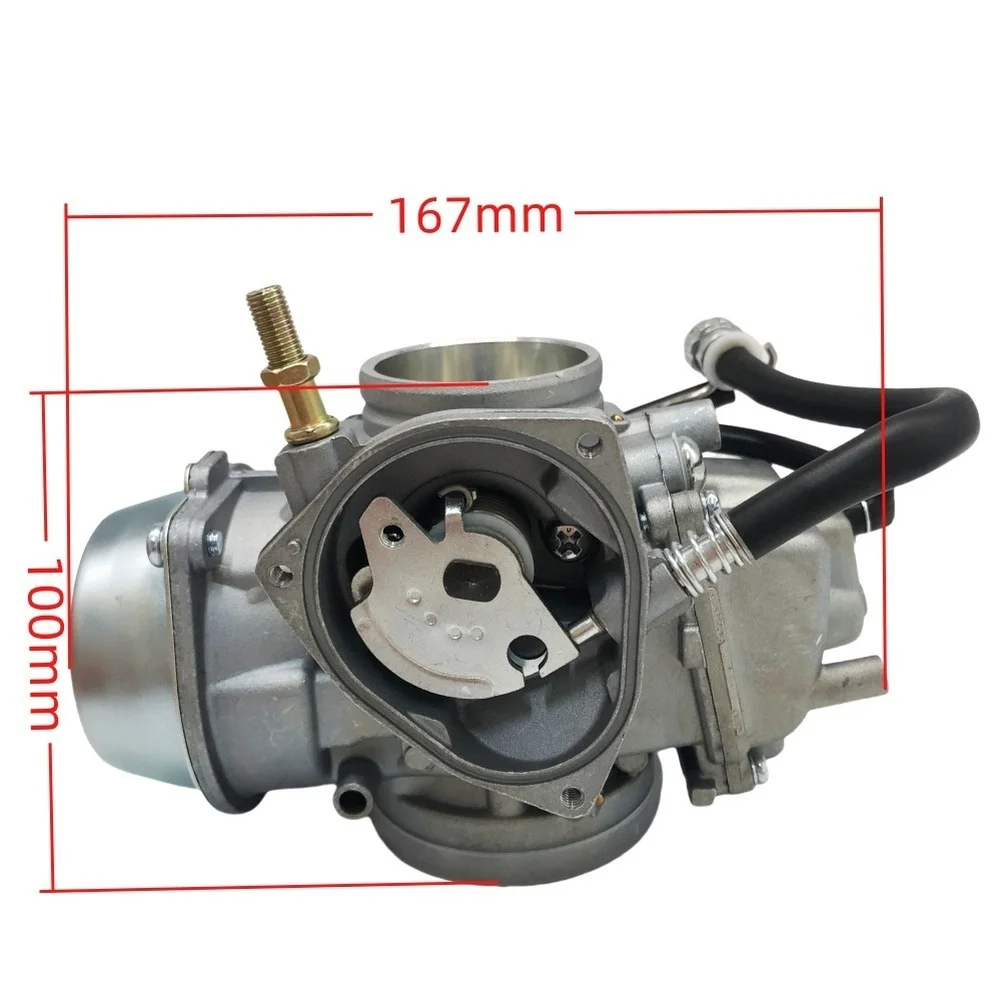 Фото Карбюратор ZFENG PD42J для двигателей 600cc для квадроциклов и UTV 1998-2001 годов выпуска, совместим с 2-тактными системами 500cc и 700cc №5