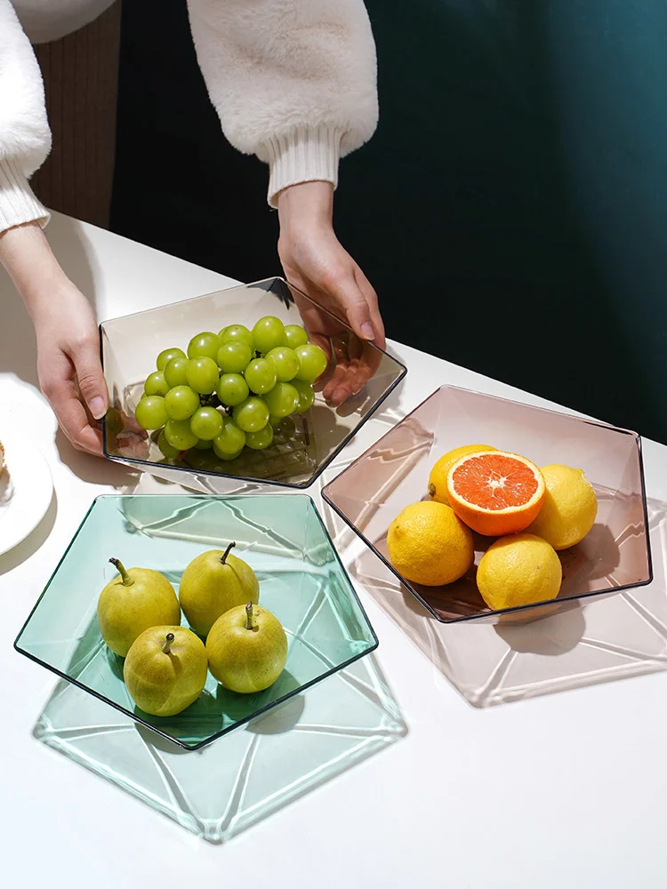 

Home fruit plate living room tea table home simple European creative melon seeds candy dry fruit snack plate net red