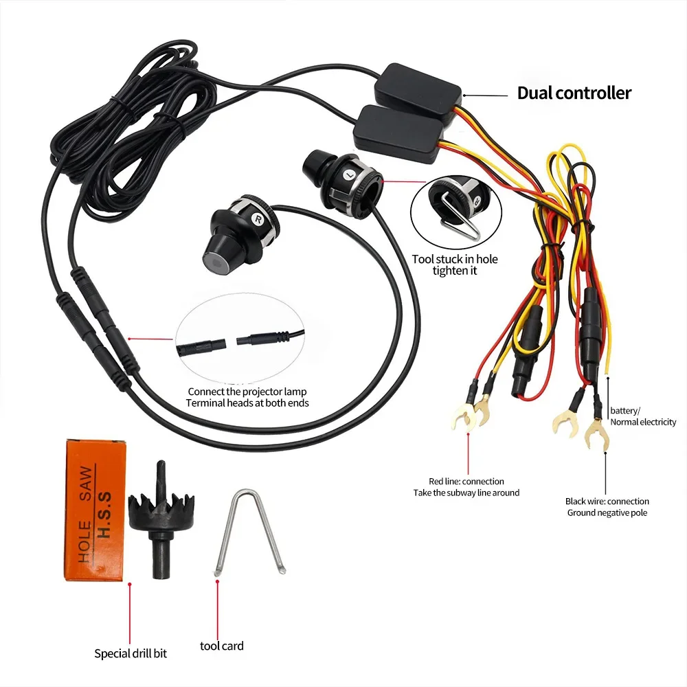 Универсальная автомобильная лампа с крыльями ангела декоративная атмосферная 12