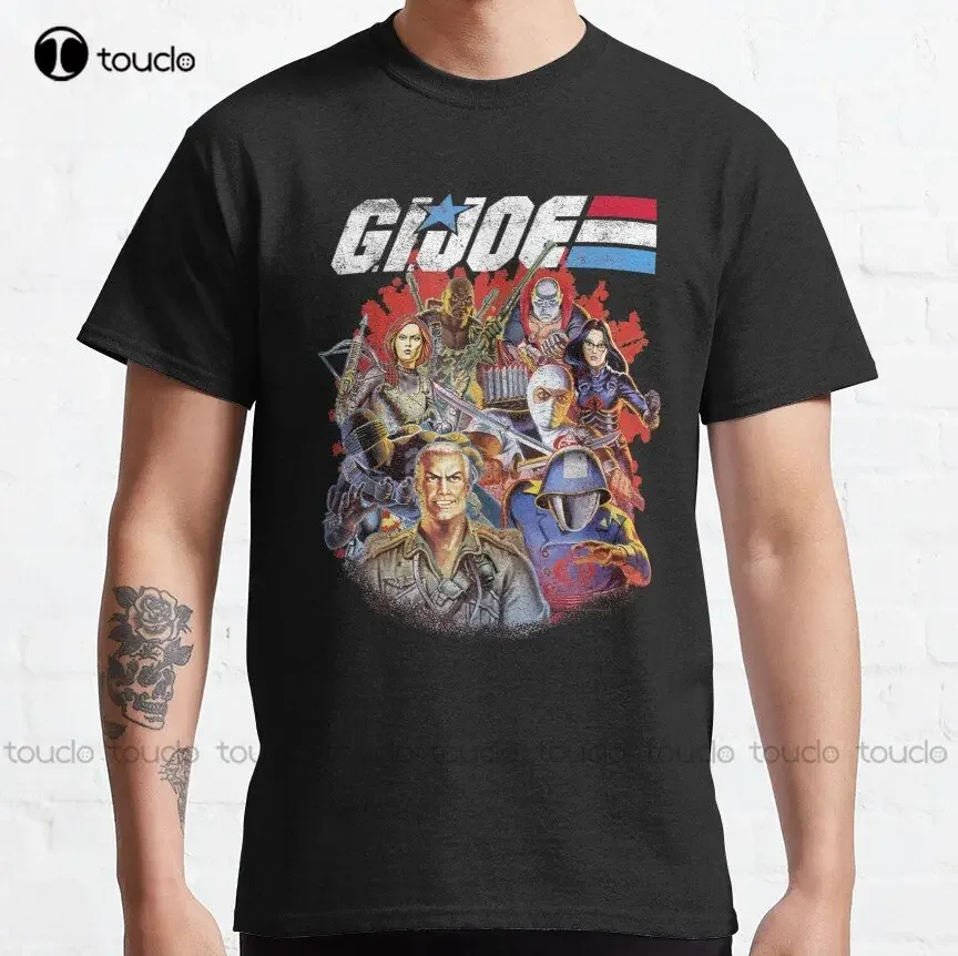 G.I. Joe Group Shot Fade T Shirt Gift For Men And Women Halloween Day Thanksgiving Christmas Classic T-Shirt Xs-5Xl New