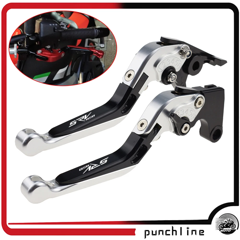 

Fit SRV850 2012-2022 рычаги сцепления для SRV 850 Складные Выдвижные Тормозные Рычаги
