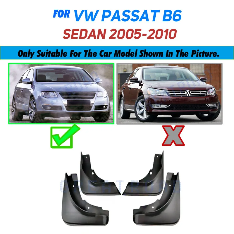 

Для VW Passat B6 3C 2005-2010 седан брызговики брызговики брызговики Fender 2006 2007 2008 2009 2010 комплект брызговиков