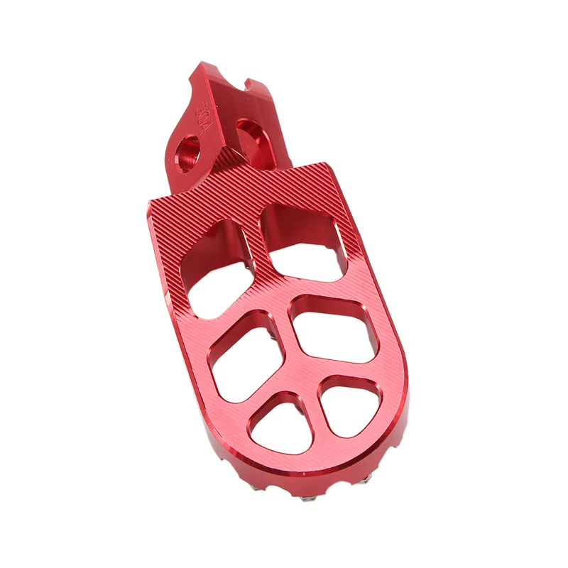 

Motorcycle FootRest Footpegs Foot Pegs Pedals Plate Foot Rests for CRF300L CRF300 Rally CRF 300L(Red)