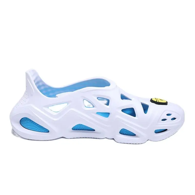 PEAK Clogs Men Sandals Casual Shoes TAICHI Flip Flops Cartoon Waterproof Anti-slip Outdoor Garden Beach Slippers E13005L