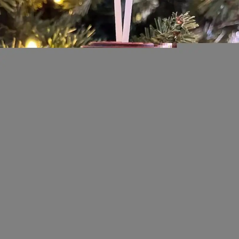 

1PC 3D Dual Spiral Snowflakes Christmas Tree Ornaments Wood Snowflakes Hangable Decorations Pendants 2023 Xmas Party