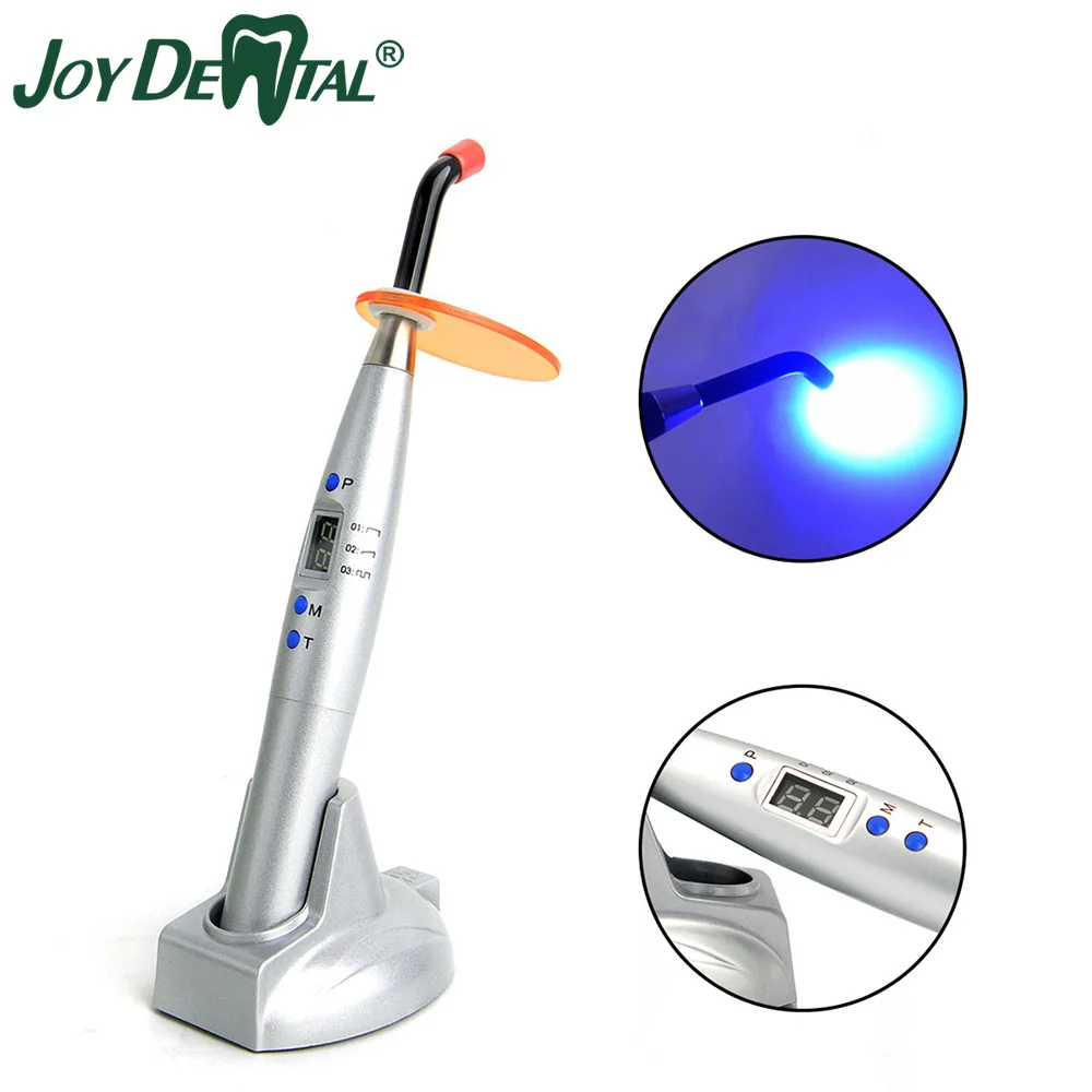 

Dental Curing Lamp Wireless Led Curing Light 5W≥1200mw/c㎡ Blue-ray Dentistry Materials Solidify Supplies Dentist Tools 4 Colors