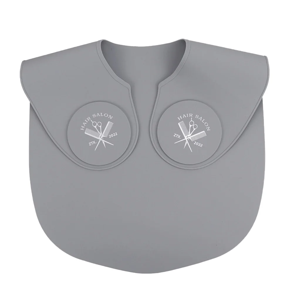 

Накидка для стрижки волос и шеи, силиконовая шаль для парикмахерской, защита от окрашивания волос, накидка для парикмахерских салонов