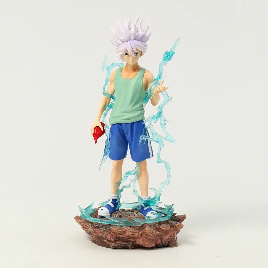 Фигурка Killua Zoldyck Аниме ПВХ Коллекционная модель игрушка подарок
