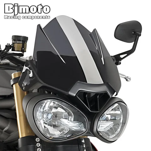 Лобовое стекло для Triumph Speed Street Triple R RS R 765 765R 765RS, дефлектор ветра 2016 2017 2018 2019 2020 2021 2022