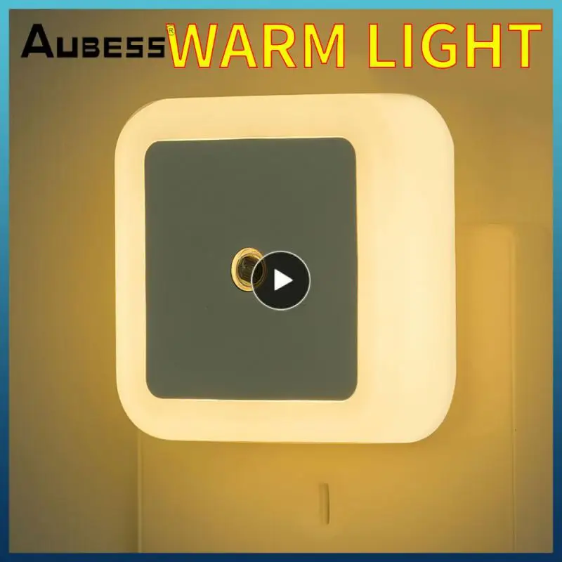 

Led Stairway Porch Light Closet Cabinet Night Light Square For Children Kids Wall Lights Living Room Bedroom Lighting 110-240v