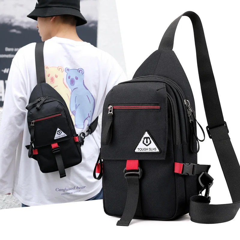 New Trend In The Chest Outside BaoHu multi-function Large Capacity Aslant Bag Men Bag water-proof Oxford Cloth Bags