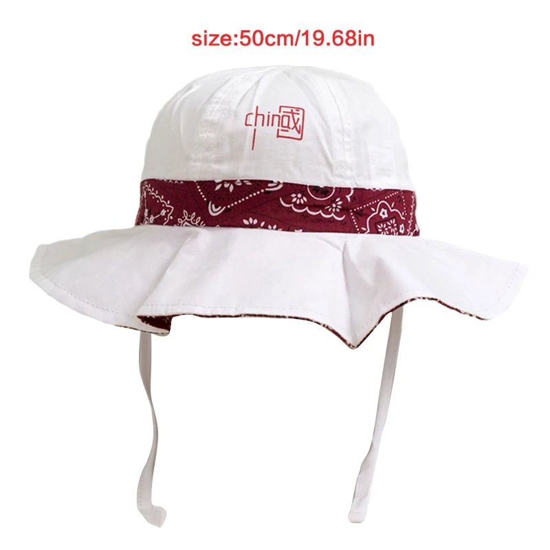 Детская Панама C6UD в китайском стиле милая детская шляпа с широкими полями для