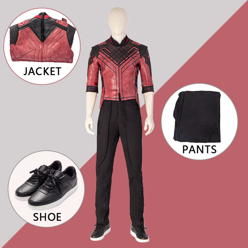 

Shang-Chi Cosplay Costumes Accessories Uniform Full Set Xu Wenwu's Son Shaun Role Play Costume Men Women Halloween Carnial Party