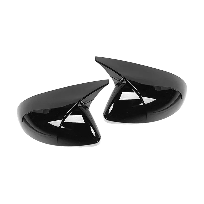 Car Rearview Mirror Cover Horn Style for Nissan Sylphy Sentra 2020 2021 Accessories