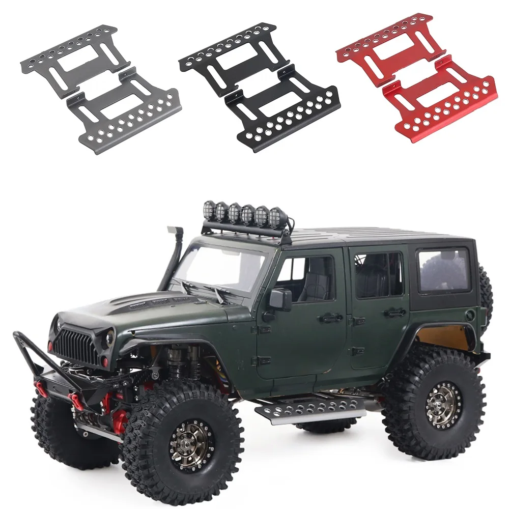 

Tough Armor Side Plates Metal Pedals Slider for 1/10 RC Crawler Axial SCX10 90046 90047 RC4WD TF2 Upgrade Parts