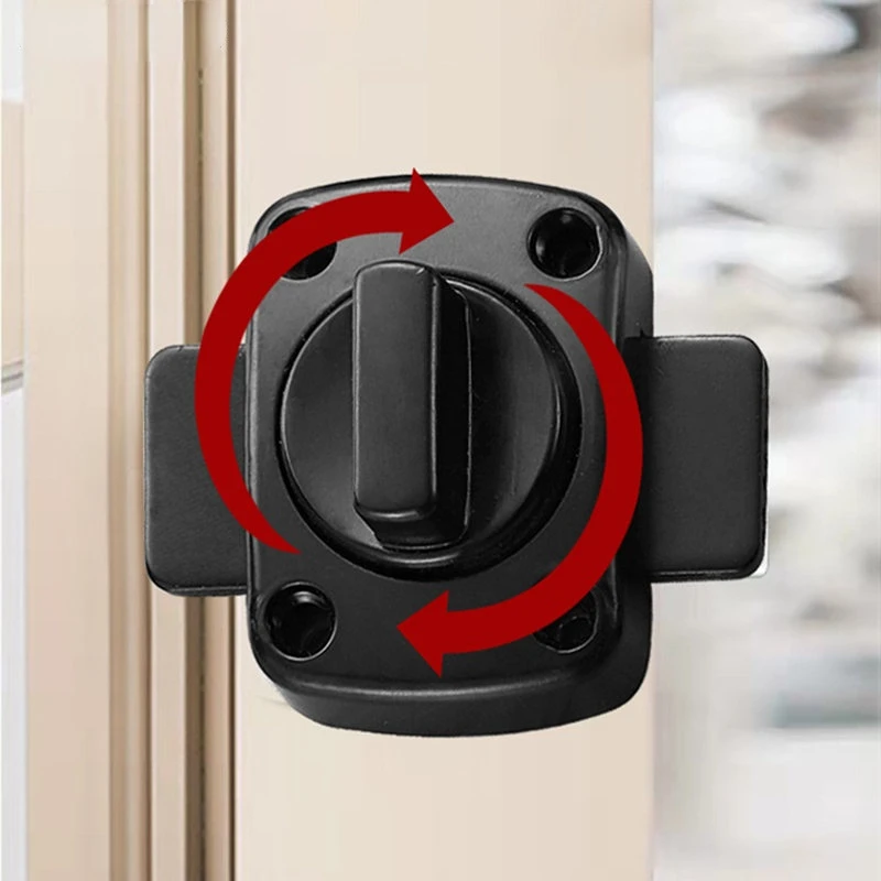 

Anti-theft Door Lock Buckles Cast Metal Hook Door Latch Toilet Doors Right Angle Sliding Gate Lock Bolts 4.8