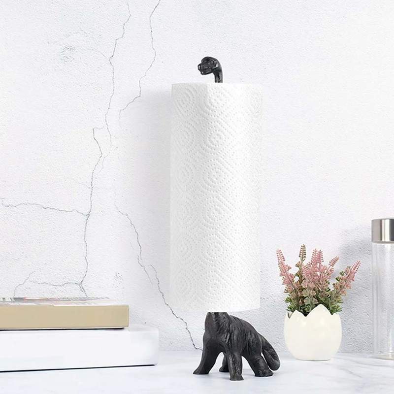 Держатель бумажных полотенец Dinosaur Animal Figurine Bath Tissue Toilet Organizer Rustic Decor Home Decoration Accessories.