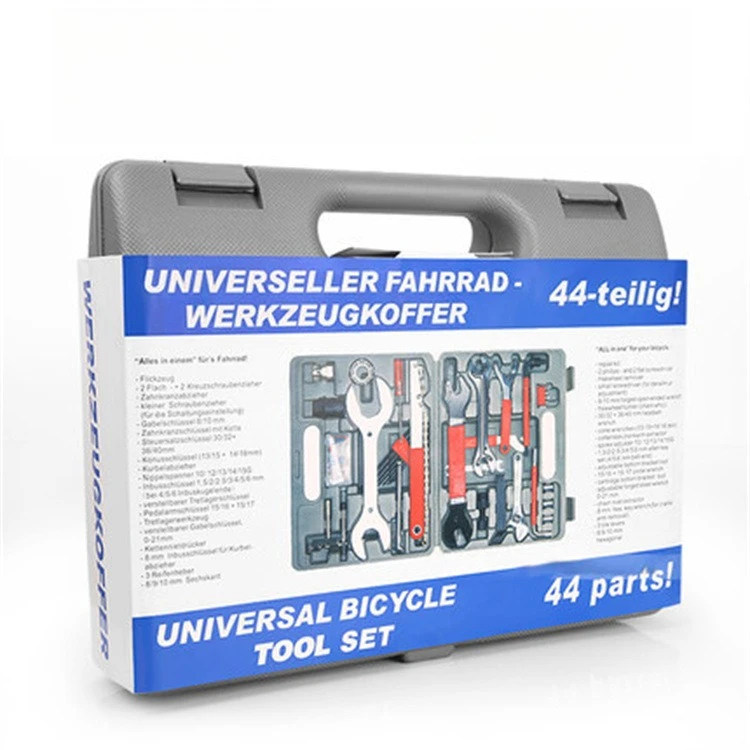 Bike Repair Toolbox FZ044 44-in-1 Multi-Function Complete Tool Kit with Hex WrenchTire LeverChain Breaker for MTBRoad (art.: 3920cf11f324d) - 3920cf11f324d