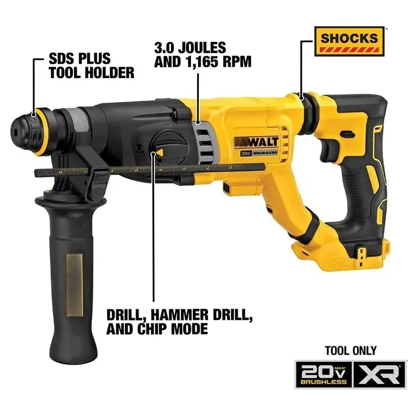 

DEWALT DCH263 Бесщеточный перфоратор 20 В