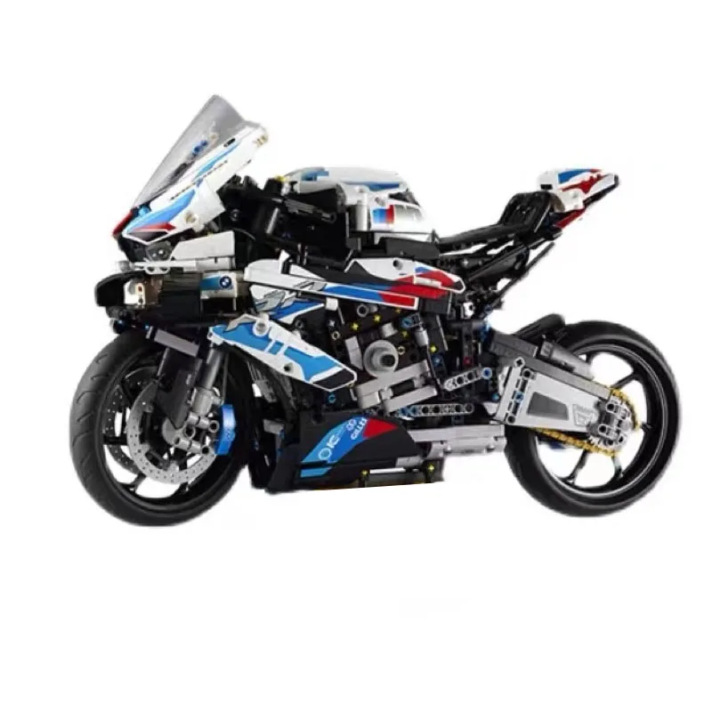 

1920PCS high tech Motorcycle car 42130 Model Building Blocks Speed Racing car City Vehicle Motorbike Bricks Kits Toys For kid