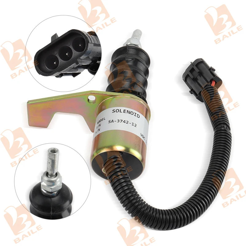 

3932017 Fuel Stop Shut Off Solenoid SA-3742-12 for Deutz RSV Engine