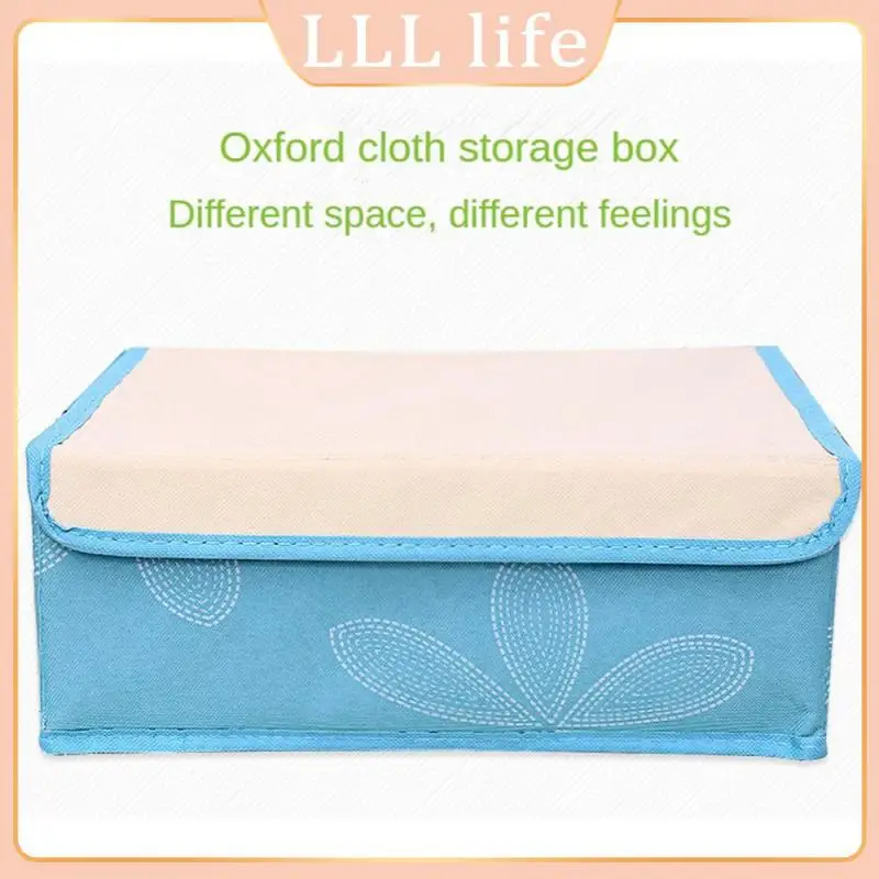 

With Compartments Storage Basket Nordic Style Wardrobe Organizer Dustproof Durable Covered Closet Organizer Household Gadget New