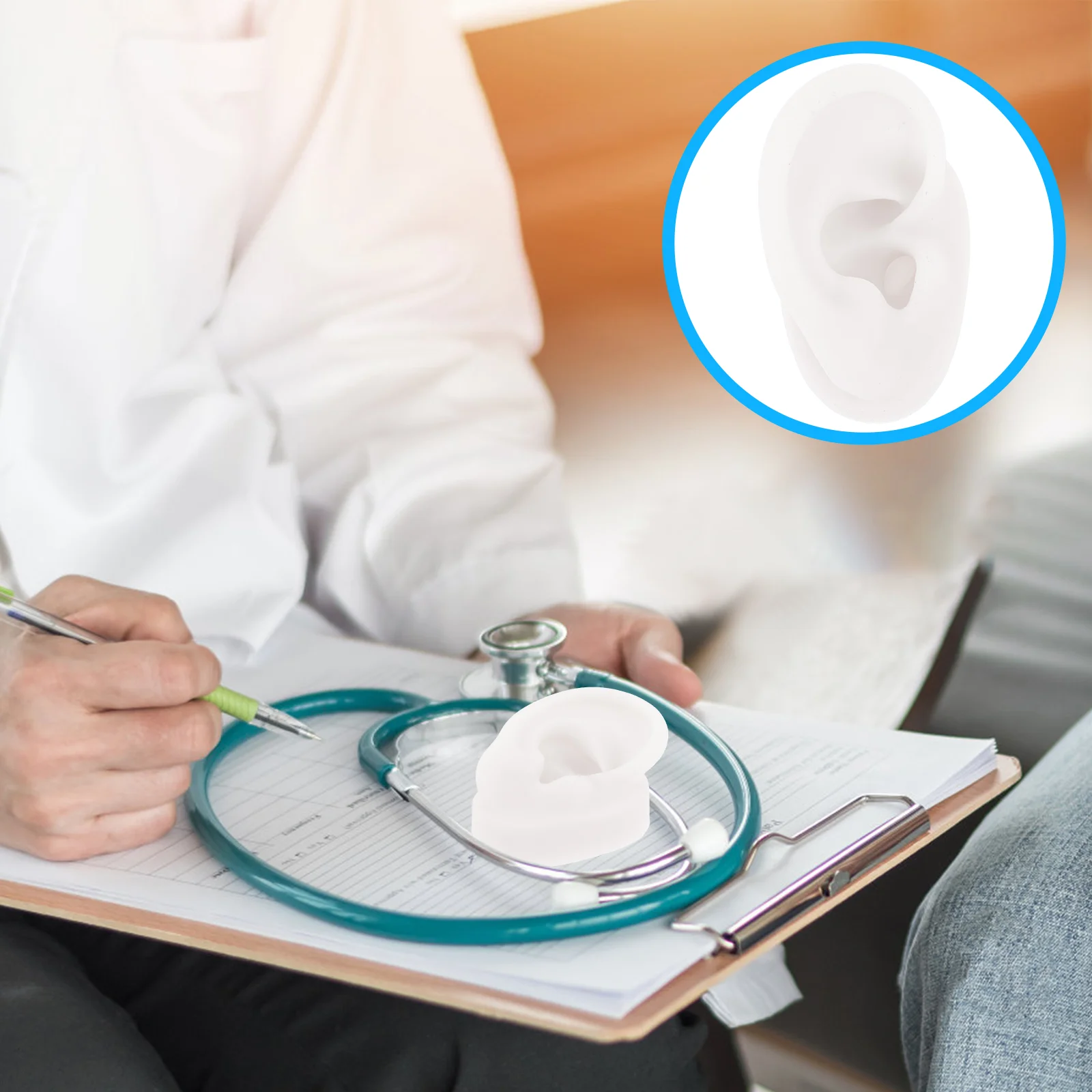 Искусственная форма для ушей силиконовая пирсинга носа человеческая сбора