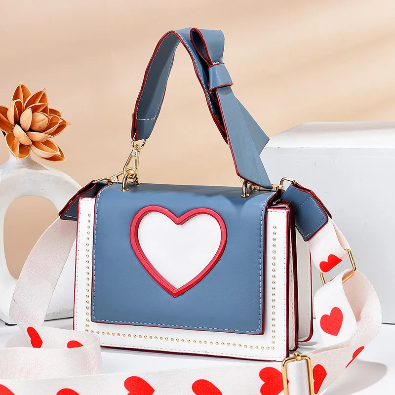 

Женская маленькая сумка Sweet Love, модная женская маленькая квадратная сумка через плечо, 2023