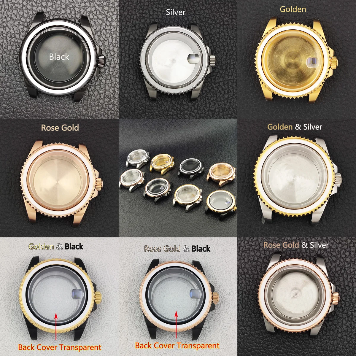 

NH35 чехол 40 мм Мужской чехол из нержавеющей стали сапфировое стекло водостойкий для NH35 NH36 Miyota 8215 8205 часы с механизмом аксессуары