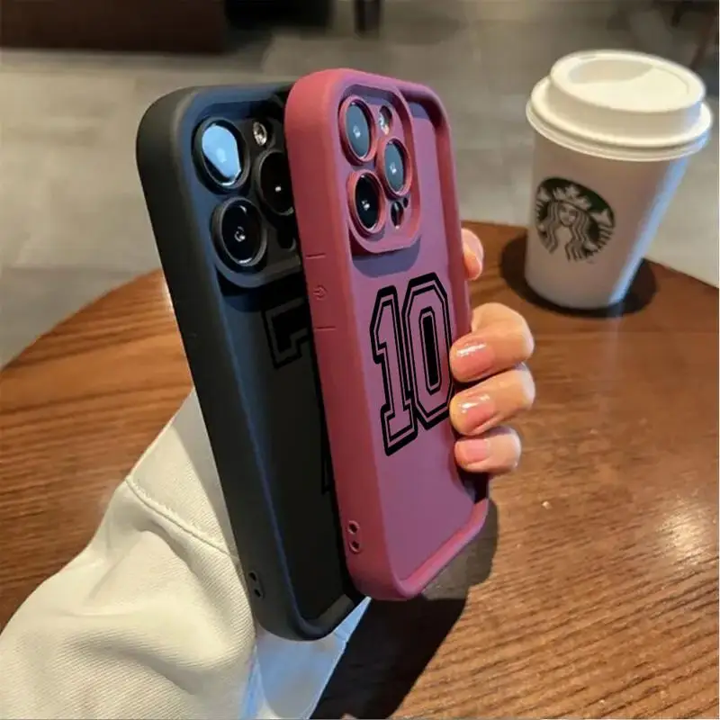 phone cases for Apple iPhone 15 13 14 12 11 Pro Max XS 7 XR 14Plus 8 X Angel Eye Ladder funda Cover Basketball Numbers 10 30